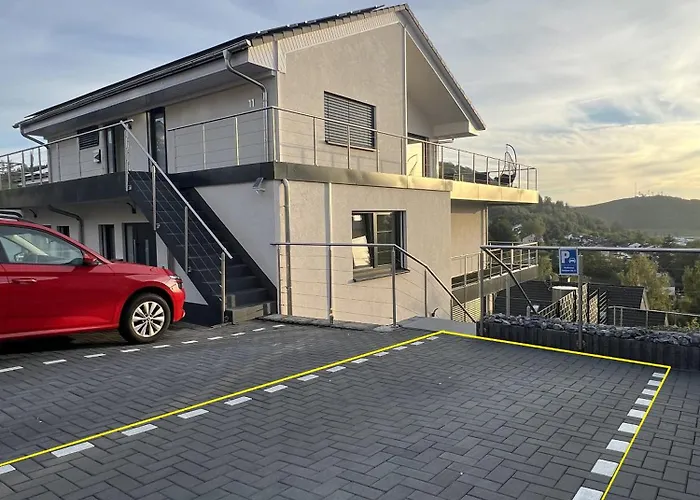 Stilvolle Penthouse Mit Grosszuegiger Sonnenterrasse * Bad Berleburg