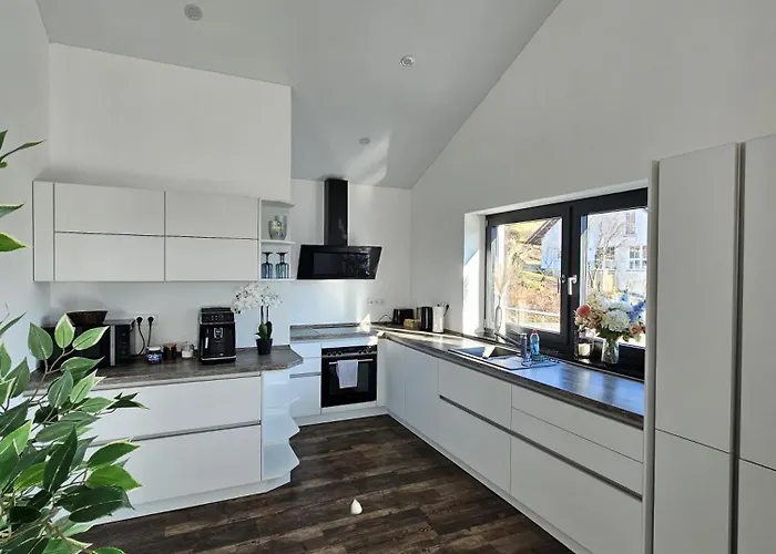 Stilvolle Penthouse Mit Grosszuegiger Sonnenterrasse Lägenhet Bad Berleburg